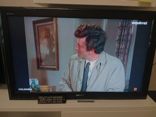 Televisión Sony Negra