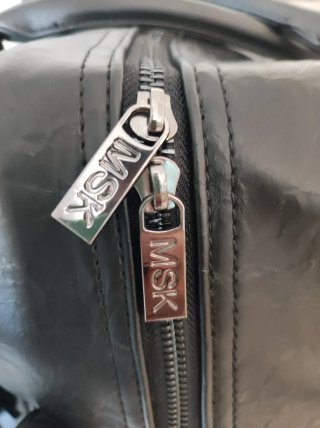Bolsa de viaje polipiel negra
