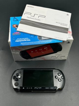 Consola Sony PSP Street E1004 Preta/Cinza