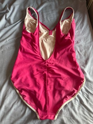 Costume intero rosa taglia L