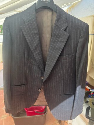 Americana elegante Amiaga gris