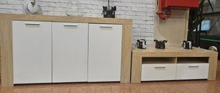 Conjunto de Salón: Cómoda + Mueble TV