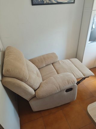 Sillón Relax Reclinable Beige