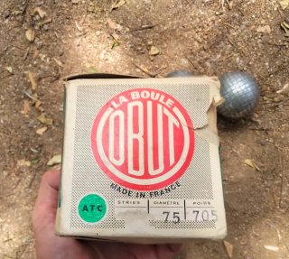 2 palline da bocce professionali Obut ATC 75 705