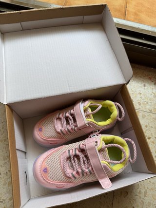 Zapatillas LED Niña Rosa