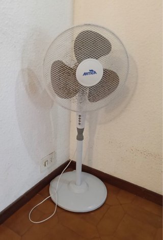 Ventilador de pie ARTICA blanco
