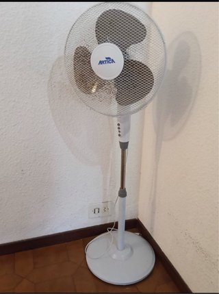 Ventilador de pie ARTICA blanco
