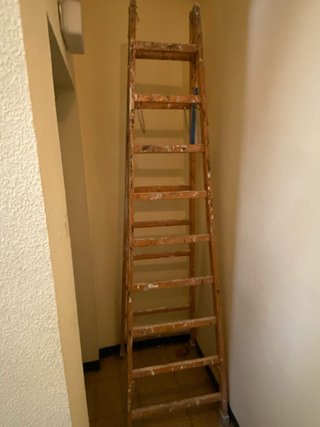 Escalera Tijera Madera 2x9 Peldaños