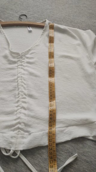 Camiseta blanca mujer manga larga