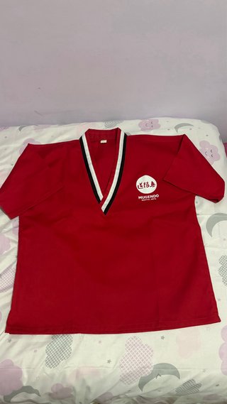 Kimono MUGENDO Talla 160 Rojo/Negro