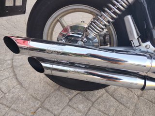 Yamaha Virago 1100 Custom Negra