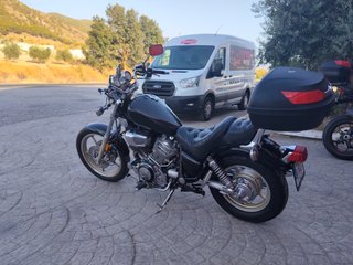 Yamaha Virago 1100 Custom Negra