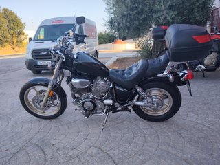 Yamaha Virago 1100 Custom Negra