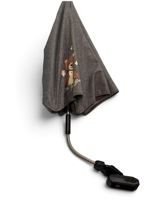 Sombrilla universal gris para carrito bebé