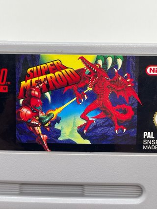 Super Metroid SNES PAL esp