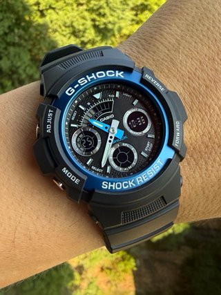 Casio G-Shock AW-591-2A Ana-Digi Azul