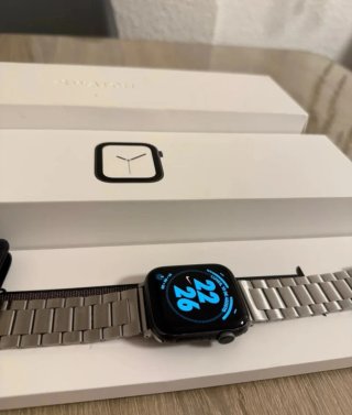 Apple Watch Negro/Plateado