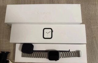 Apple Watch Negro/Plateado