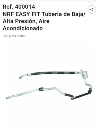 Tubería Aire Acondicionado  Seat León Mk1