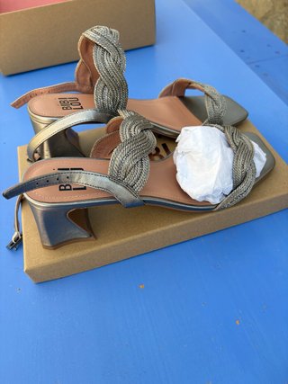 Sandalias Bibi Lou Plataforma Trenzada Talla 40