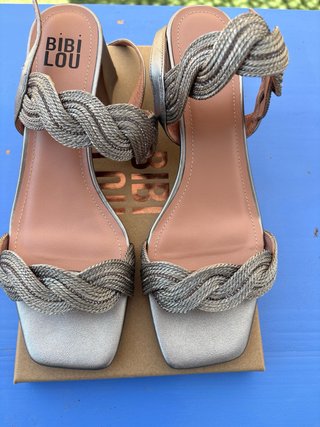 Sandalias Bibi Lou Plataforma Trenzada Talla 40