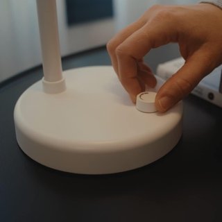 Lámpara LED Flexo Batería Recargable Gris