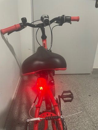 Bicicleta Infantil Roja BTWIN