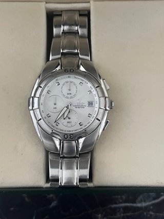 Reloj Viceroy Cronógrafo Plata y Blanco