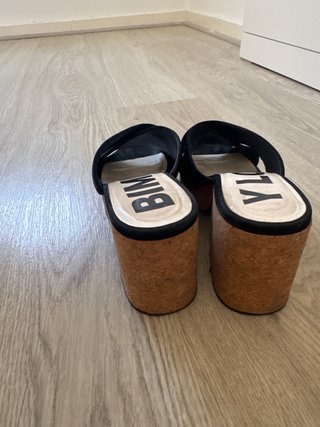 Sandalias Bimba y Lola Talla 38 Negras