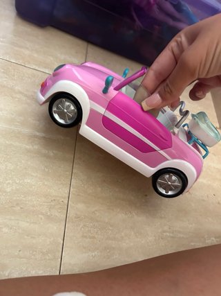 Coche Barriguitas rosa