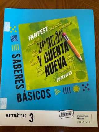 Matemáticas 3, Segundo Ciclo Primaria, FanFest