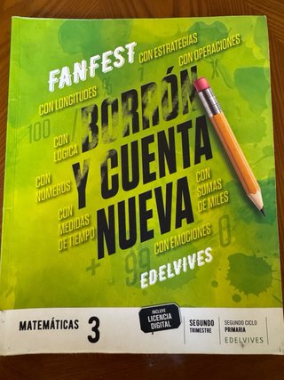 Matemáticas 3, Segundo Ciclo Primaria, FanFest