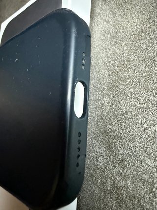 Funda Silicona iPhone 16 Pro Negra