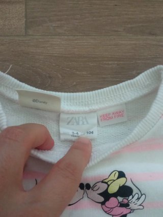 Sudadera niña Disney 3-4 años.