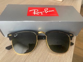 Gafas Ray-Ban Clubmaster Negro y Dorado