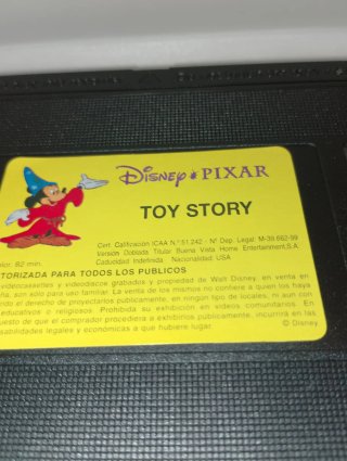 Lote 3 Películas VHS Disney Pixar (Español)