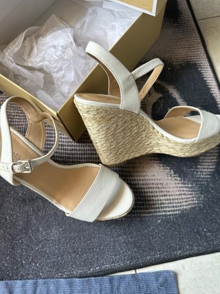 Sandalias Michael Kors Piel Blancas