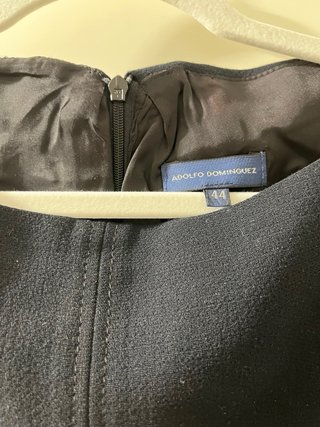 Vestido Adolfo Dominguez Negro