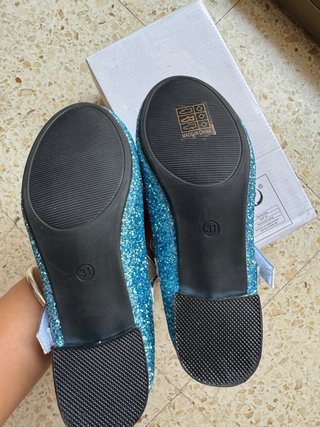 Zapatos niña brillantes con pedrería Talla 31