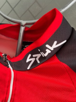 Maillot Ciclismo SPIUK Rojo/Blanco/Negro
