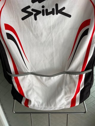 Maillot Ciclismo SPIUK Rojo/Blanco/Negro