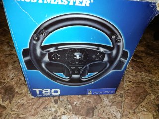Volante Thrustmaster T80 PS4/PC + Pedales