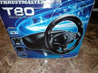Volante Thrustmaster T80 PS4/PC + Pedales