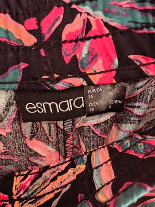 Pantalón Verano Estampado Talla S