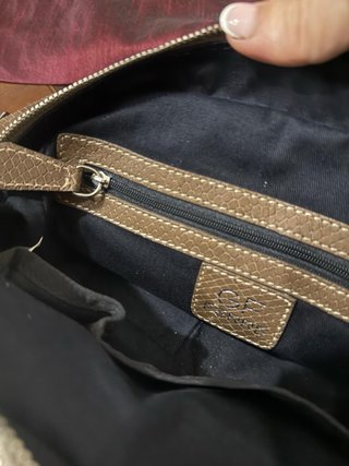 Borsa vintage Gianfranco Ferré marrone