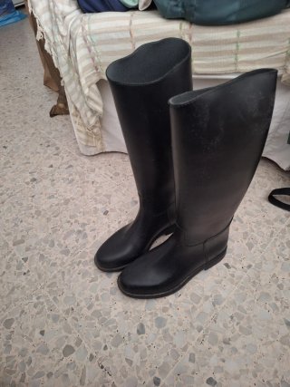 Botas de agua para montar a caballo