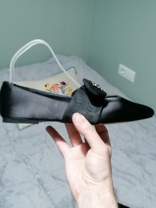 Zapatos lazo diamantes + regalo