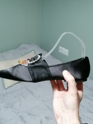 Zapatos lazo diamantes + regalo