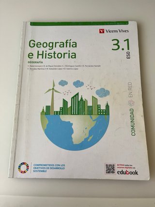 pack dos libros geografía e historia 3 eso