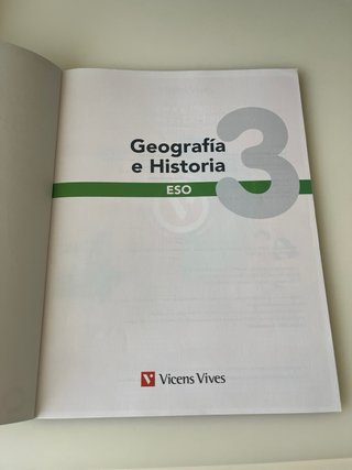 pack dos libros geografía e historia 3 eso
